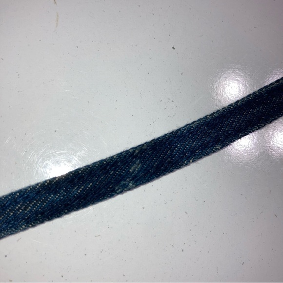 Y2K Steve Madden Small denim embroidered flowers purse handbag - Picture 9 of 16